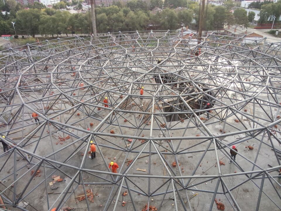 菏泽全民健身中心网架