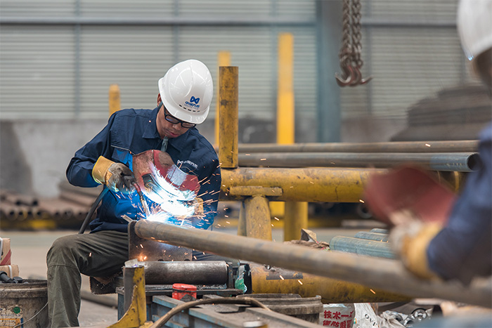 菏泽网架焊接车间