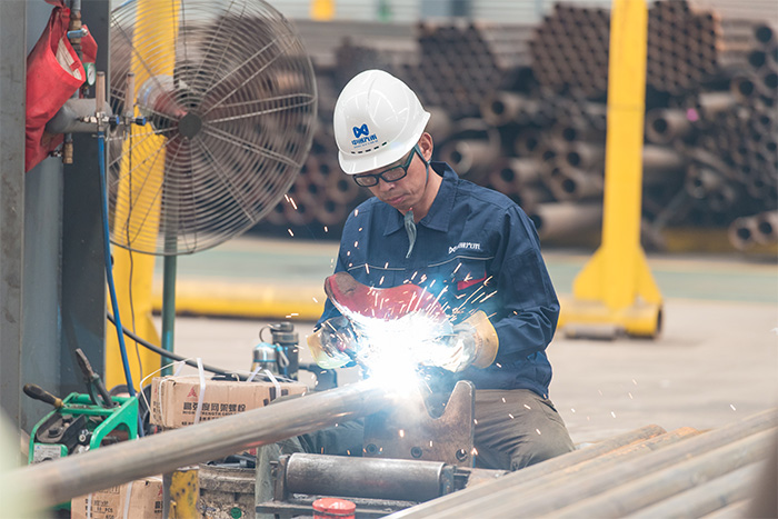 菏泽网架焊接车间